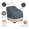 Modern Leisure Renaissance Patio Lounge Chair Cover, 35 in. L x 38 in. W x 31 in. H, Gray 3022 - alternate 4